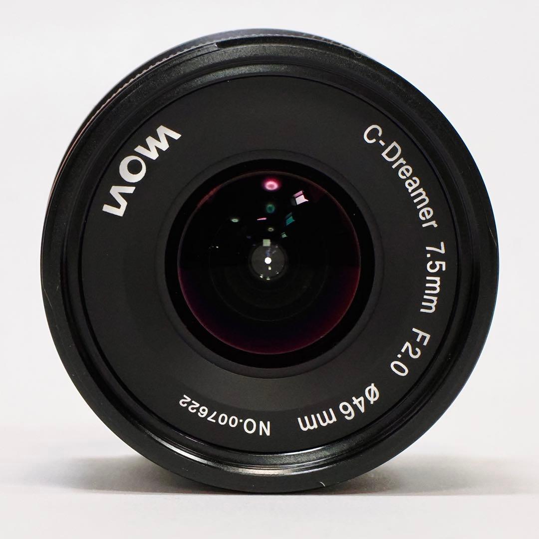 レンズ(単焦点) LAOWA 7.5mm f/2 MFT Light Weight Version