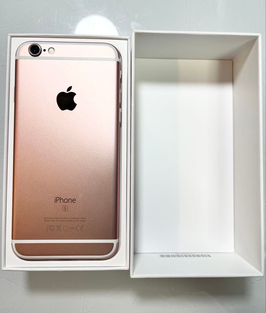 Apple iPhone 6s Rose Gold 64GB 箱付き