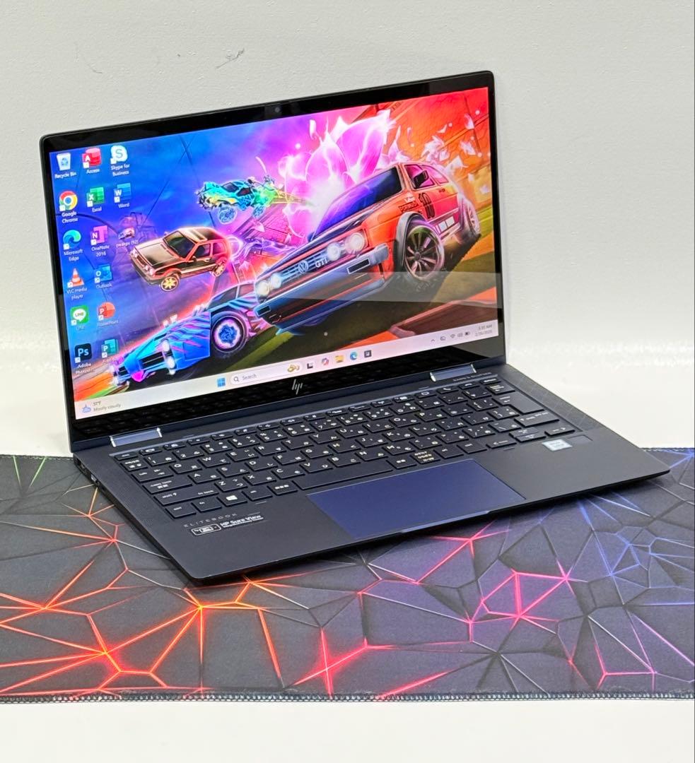 HP Elite Dragonfly フルHD タッチ 2-in-1 ノートPC