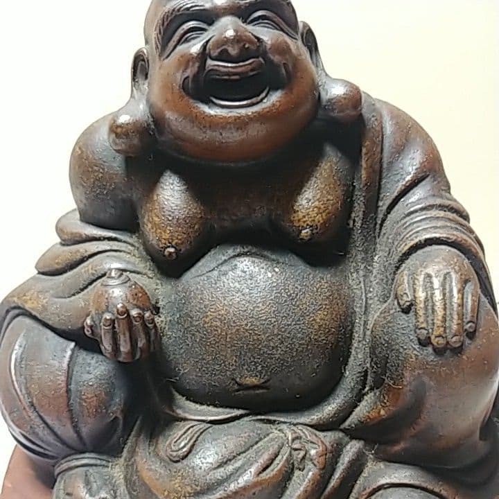 備前焼　陶芸品　布袋　　美品
