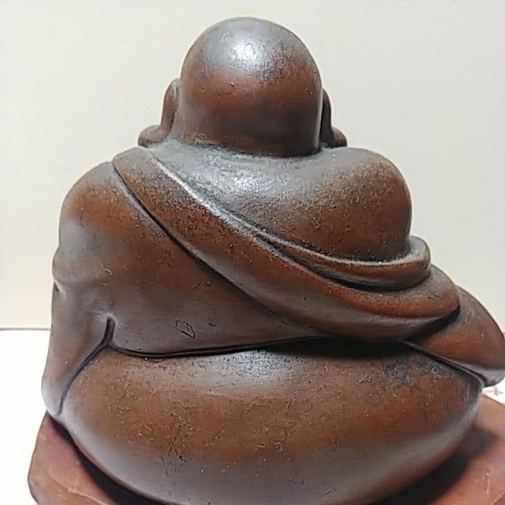 備前焼　陶芸品　布袋　　美品