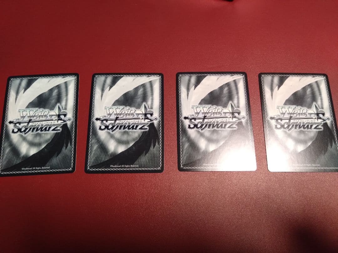 【ヴァイスシュヴァルツ】 “答え探し” 青葉モカ4枚セット