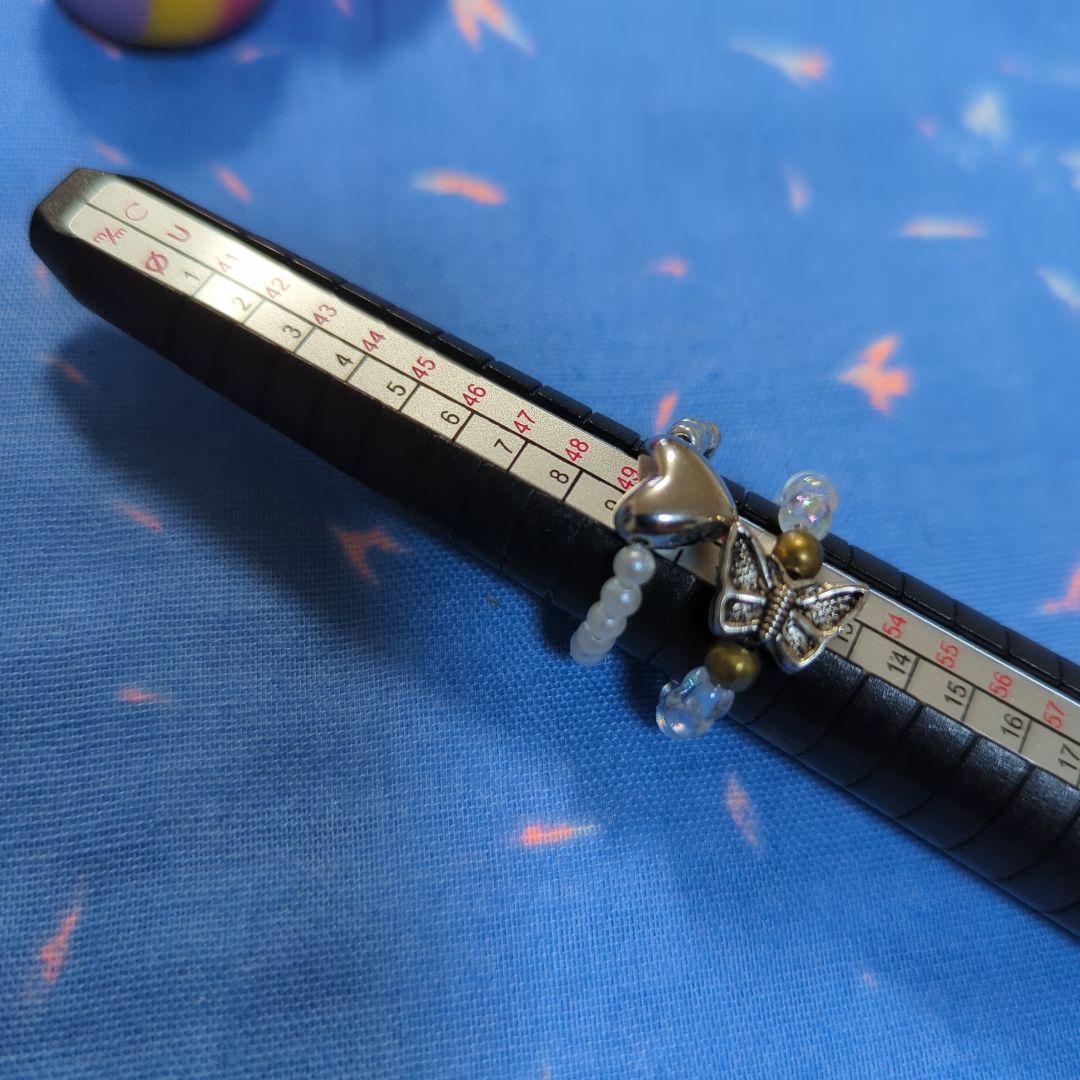 画面画面ハンドメイド にこちゃんスマイリーリング他指輪5点セット BB-51