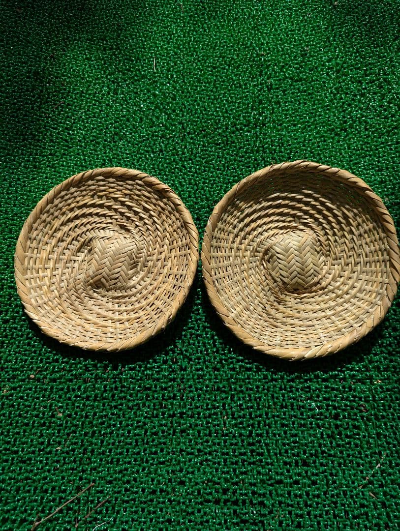 蕎麦ざる　手作り　4枚組