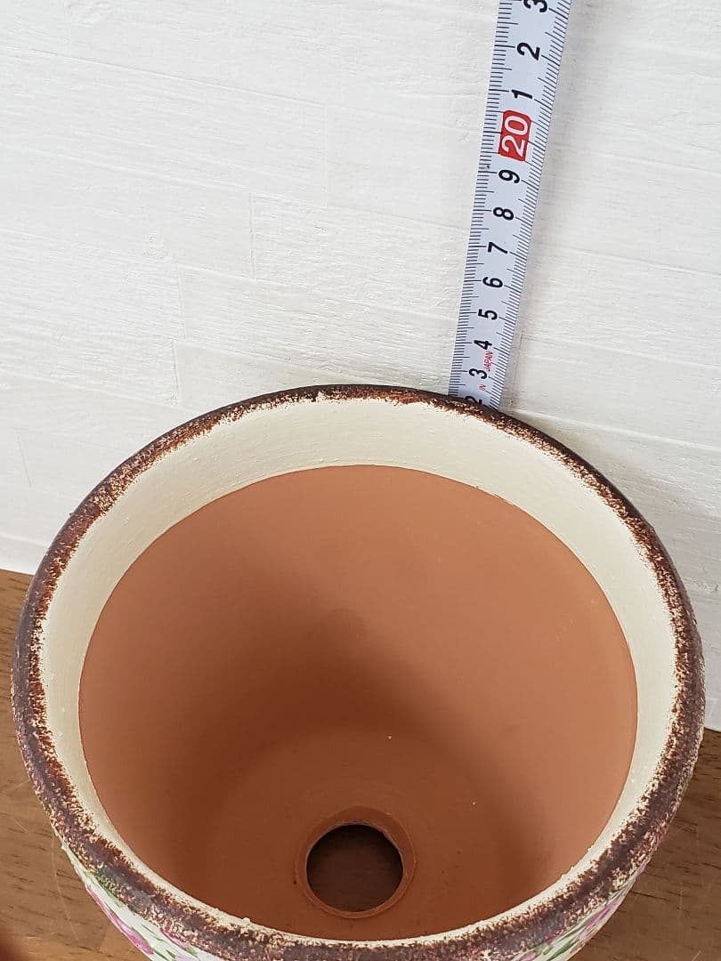 オーダーOK☘️【728】リメイク鉢☆三河焼4.5号鉢