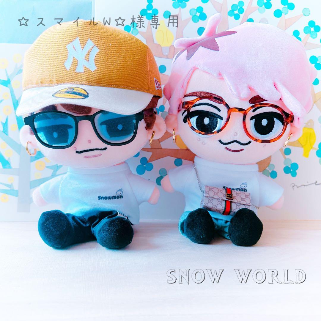 ❁⃘*.゜☆スマイルW☆❁⃘*.゜すのチル チルぬい