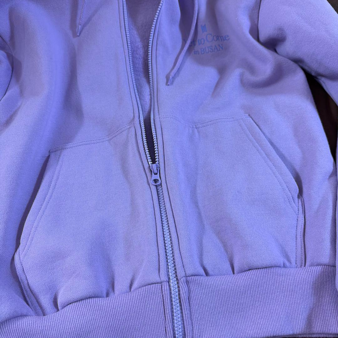 BTS Yet to Come in BUSAN ジップアップフーディ Mサイズ