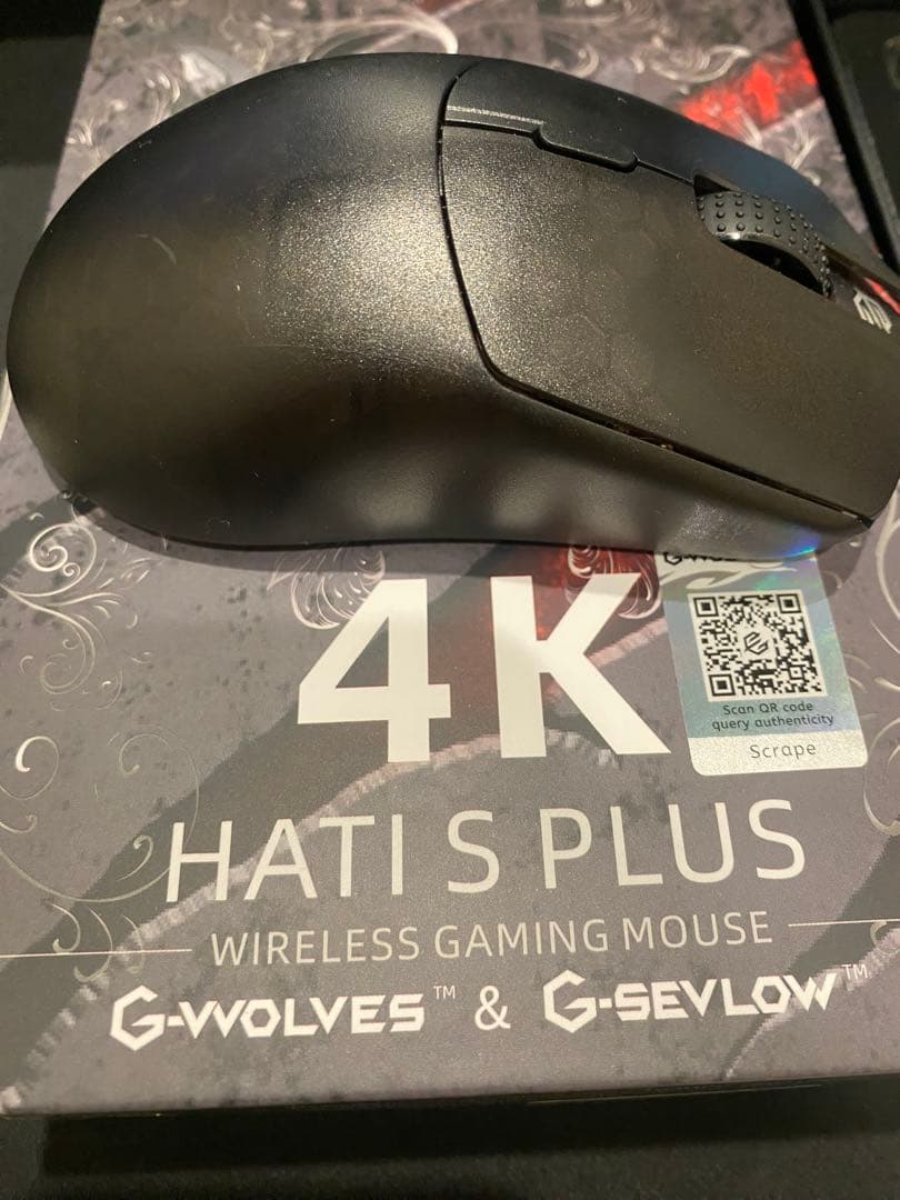 マウス・トラックボール G-WOLVES HTS Plus 4K Gaming Mouse