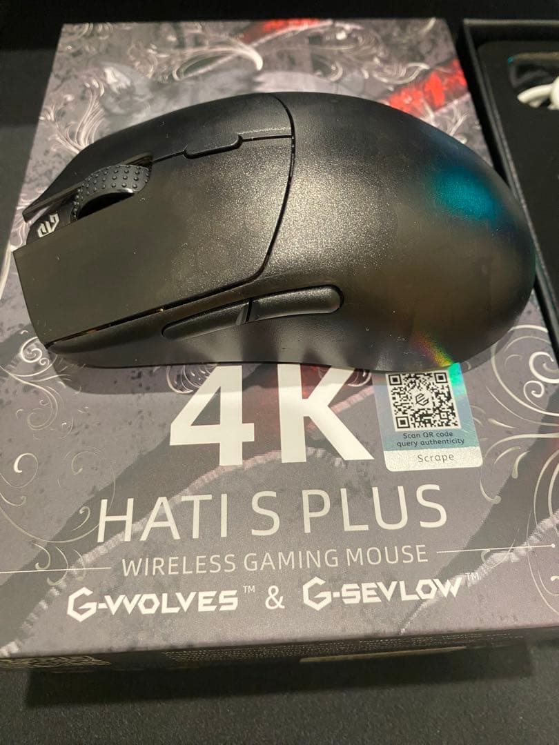マウス・トラックボール G-WOLVES HTS Plus 4K Gaming Mouse