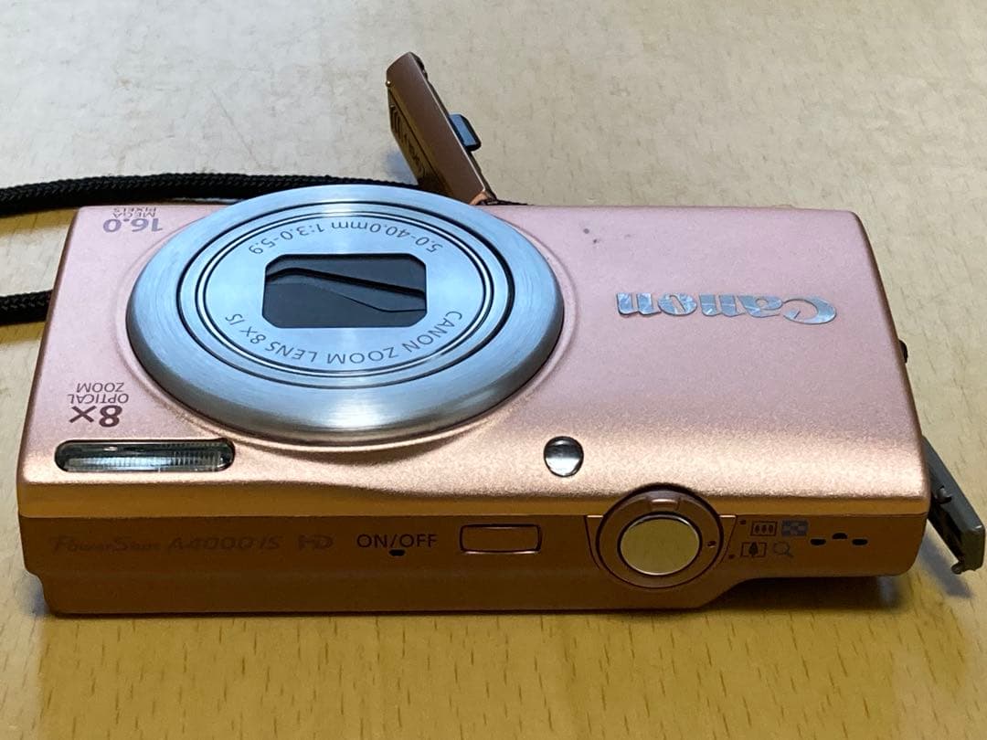 Canon PowerShot A4000IS ピンク 16.0MP