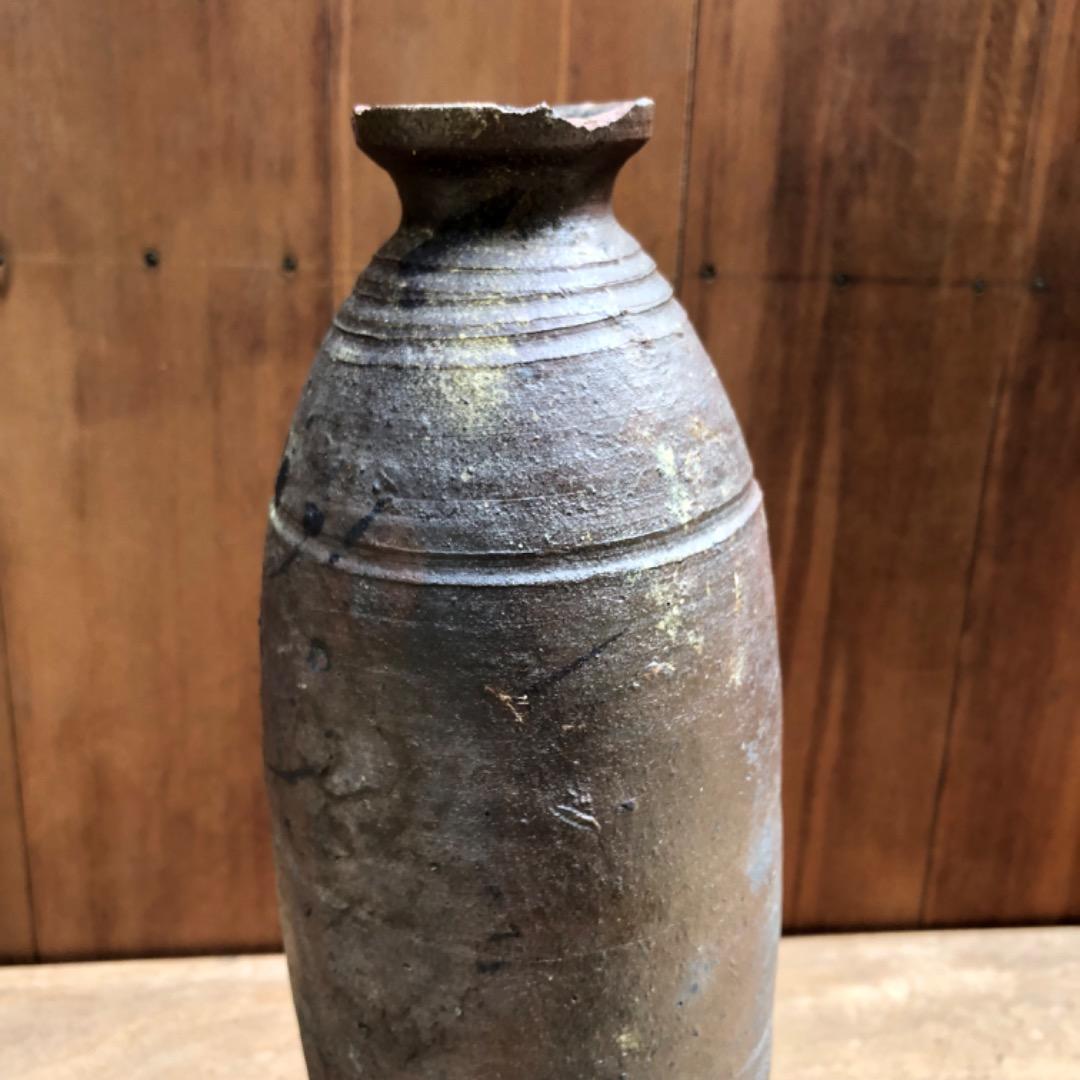 古琉球　壺　沖縄　焼きもの　アンティーク　花器