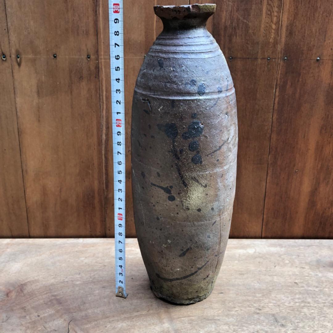 古琉球　壺　沖縄　焼きもの　アンティーク　花器