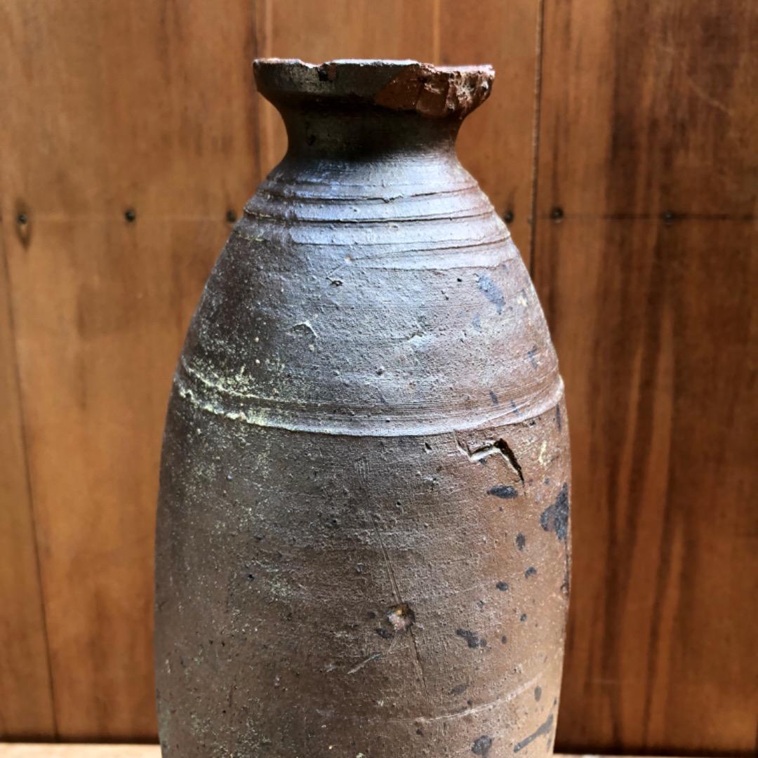 古琉球　壺　沖縄　焼きもの　アンティーク　花器