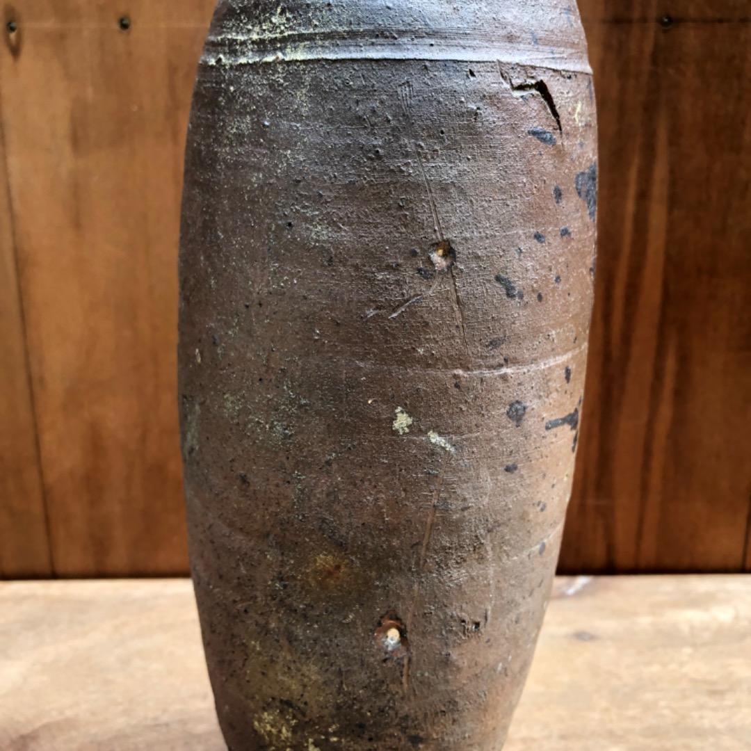 古琉球　壺　沖縄　焼きもの　アンティーク　花器