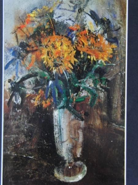 シェネ、きんせん花、高級希少画集画、版上サイン入 新品額付