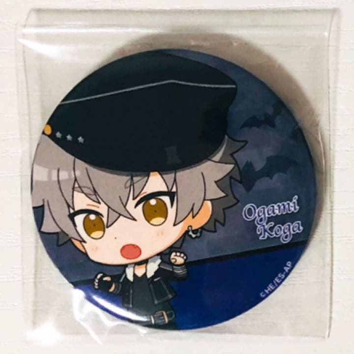 新品★あんスタ★UNDEAD【大神晃牙】カラオケの鉄人★缶バッジ★2点セット