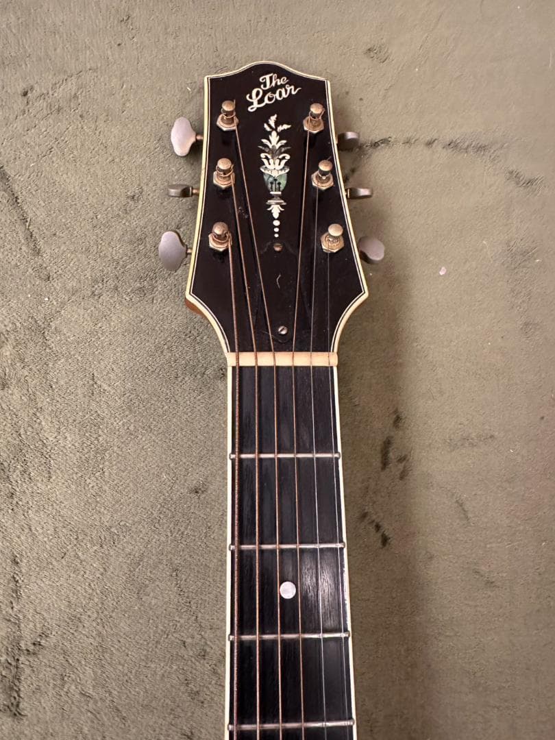 LOAR LH-700 Vintage Sunburst ピックギター　音確認済