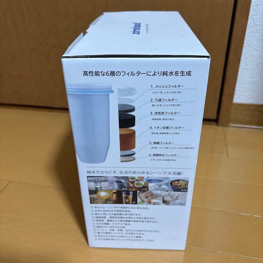 【未使用品】　浄水ピッチャー　「ZERO PITCHER ゼロ ピッチャー 」