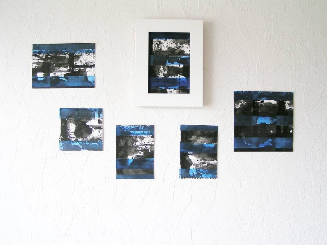 絵画 BLU/ZONE/2024/f