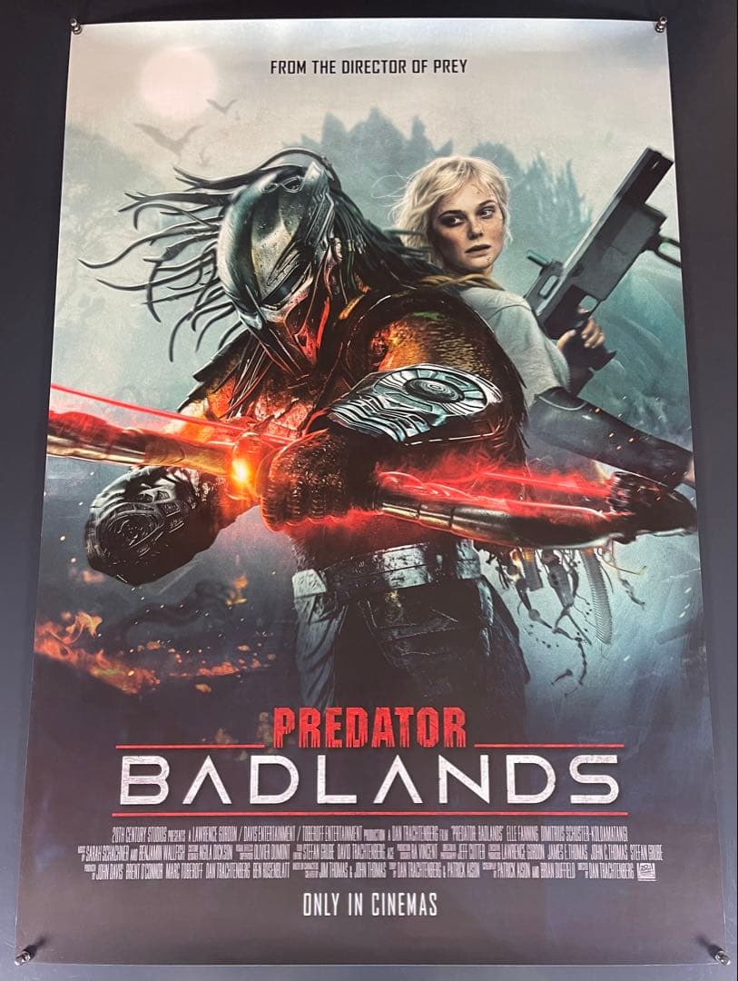 *非販売品*映画館用両面印刷ポスターINTL版:プレデター バッドランド