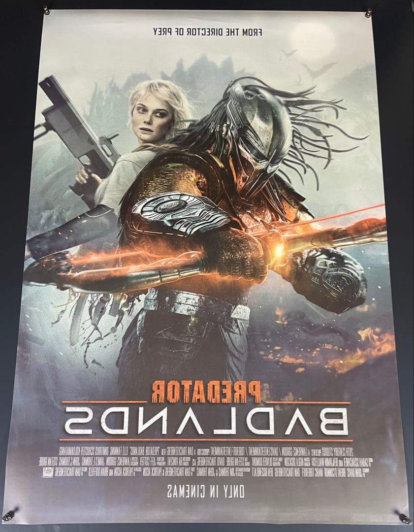 *非販売品*映画館用両面印刷ポスターINTL版:プレデター バッドランド