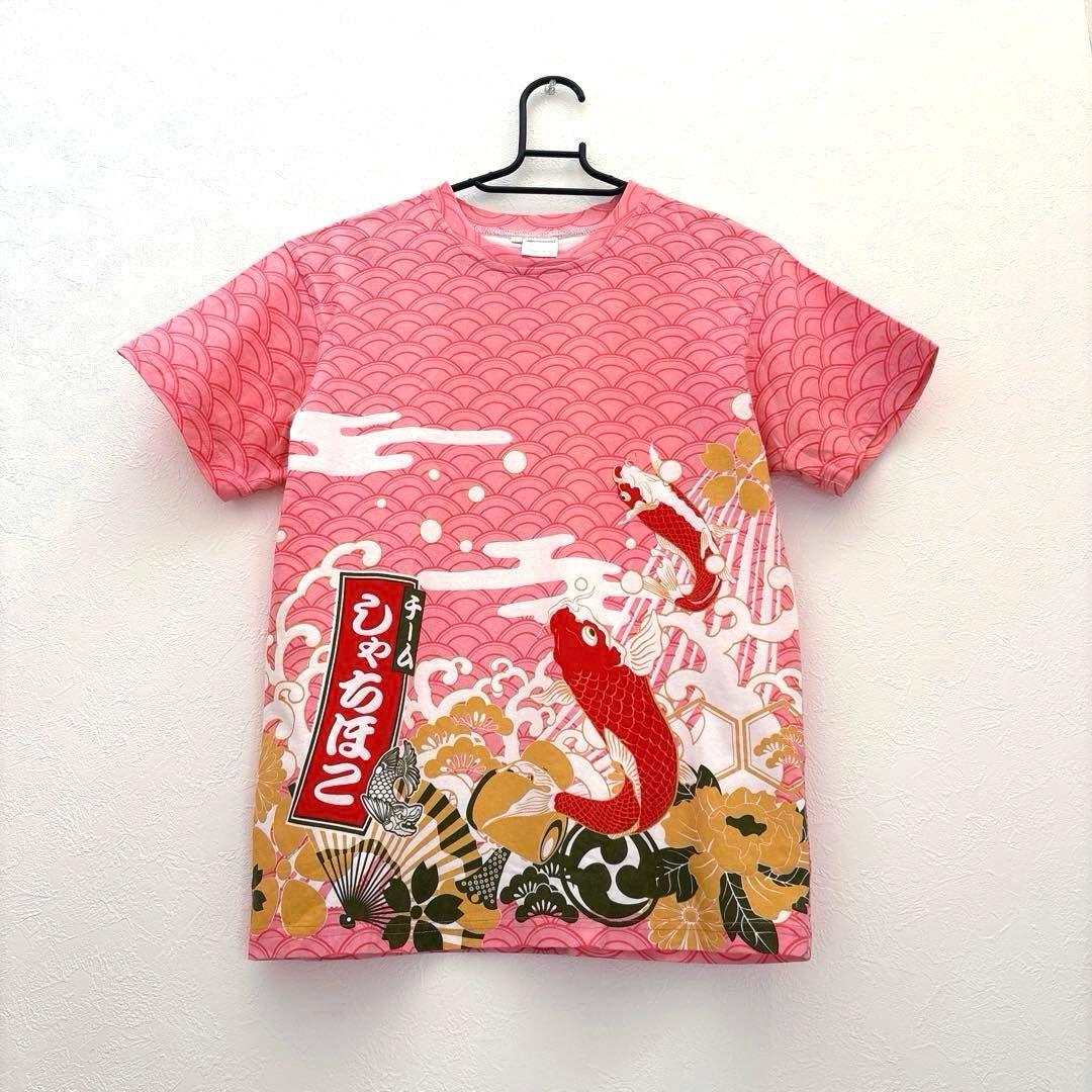 チームしゃちほこ 公式グッズ チームしゃちほこの初代Tシャツピンク Sサイズ