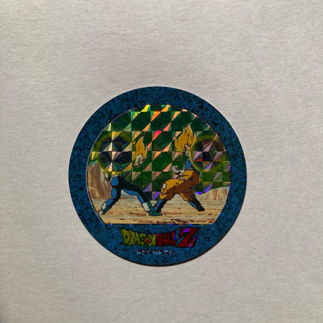 【希少・美品】ドラゴンボールZ 丸型カード 1992年発売 完全当時物