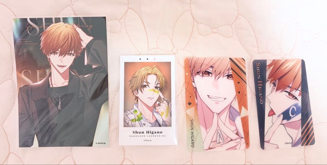 ハンサムロンダリング 日向野駿 アクリルスタンド 4種セット　おまけ付