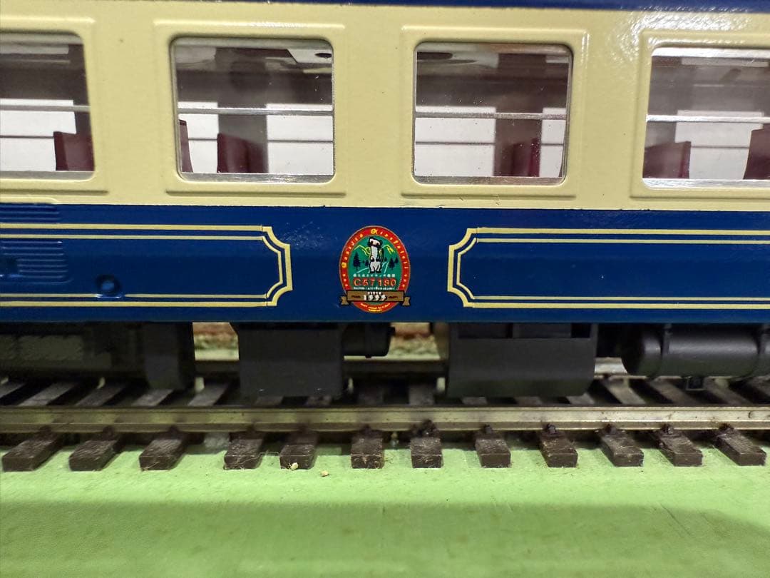 HO 天賞堂(エンドウ製作) 12系 SLばんえつ物語 客車 クリーム/ブルー塗