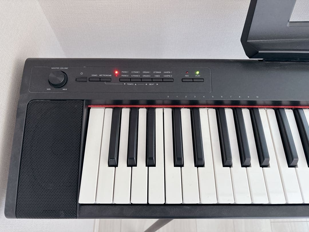 【美品】YAMAHA 76鍵キーボード NP32B ピアジェーロ　専用スタンド付