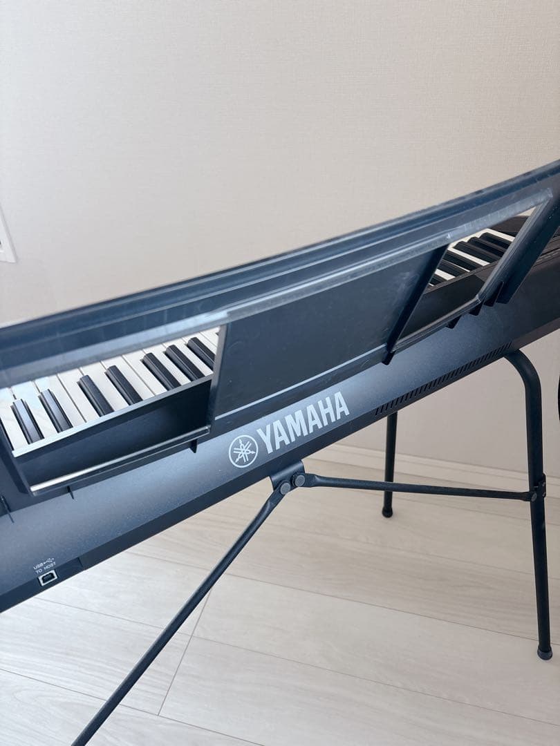 【美品】YAMAHA 76鍵キーボード NP32B ピアジェーロ　専用スタンド付