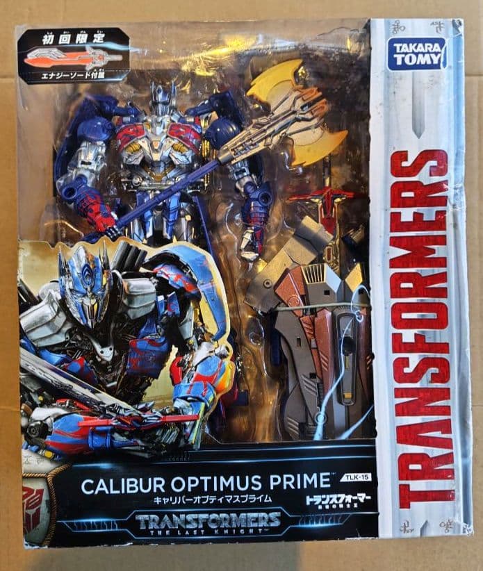 [未開封·箱イタミ] TLK-15 キャリバー オプティマスプライム 初回限定版