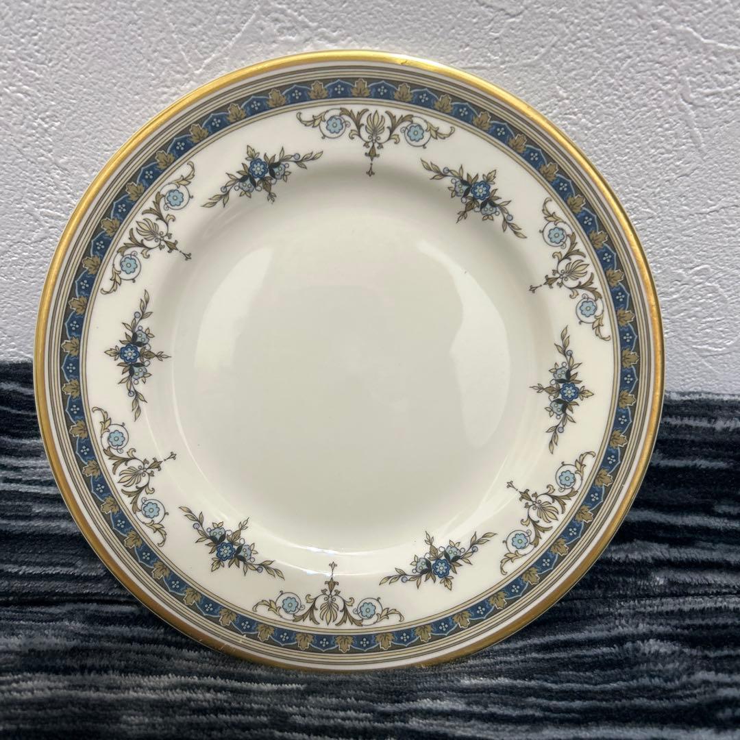 ミントン グラスミア 16.5cm プレート　6枚組　金彩　パン皿