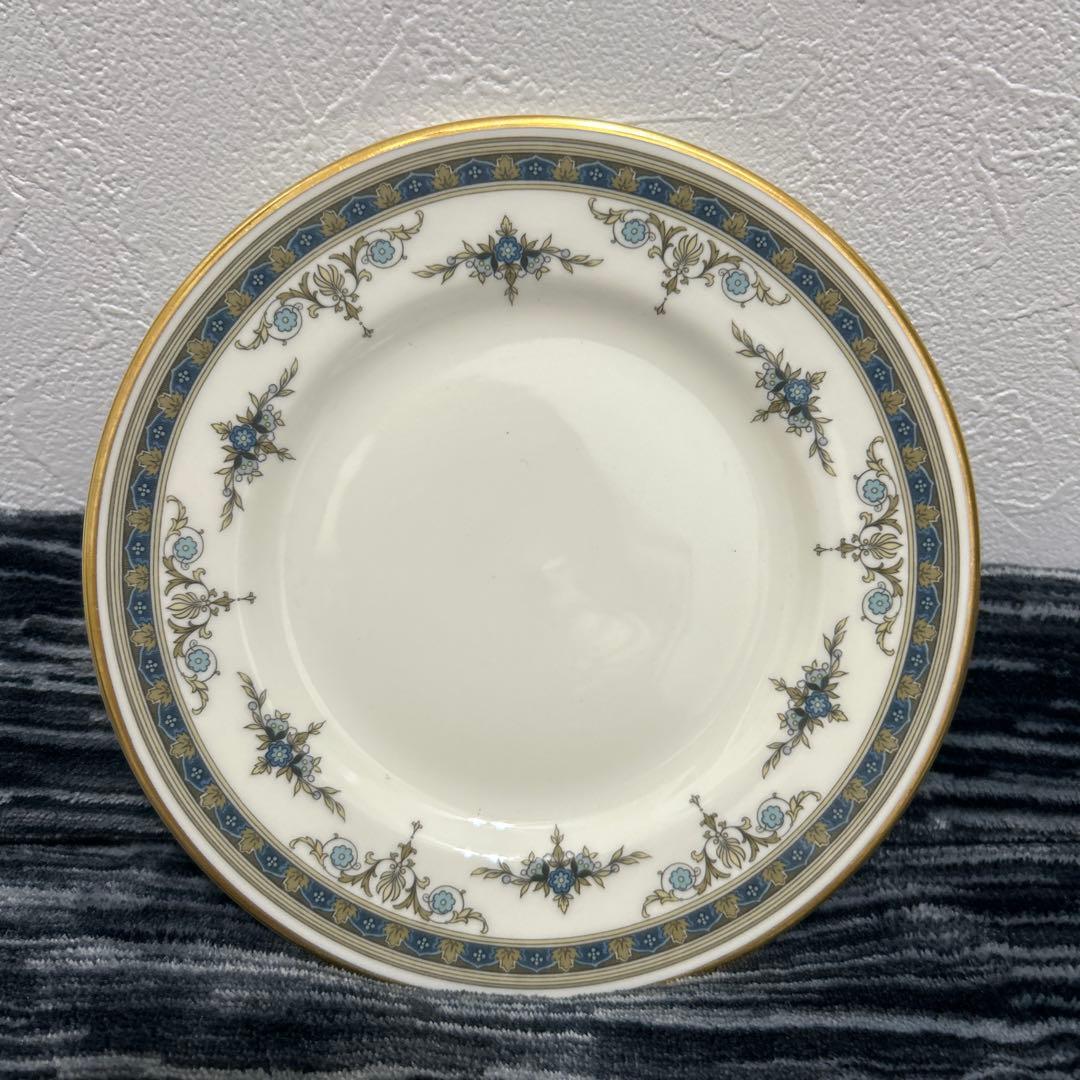 ミントン グラスミア 16.5cm プレート　6枚組　金彩　パン皿