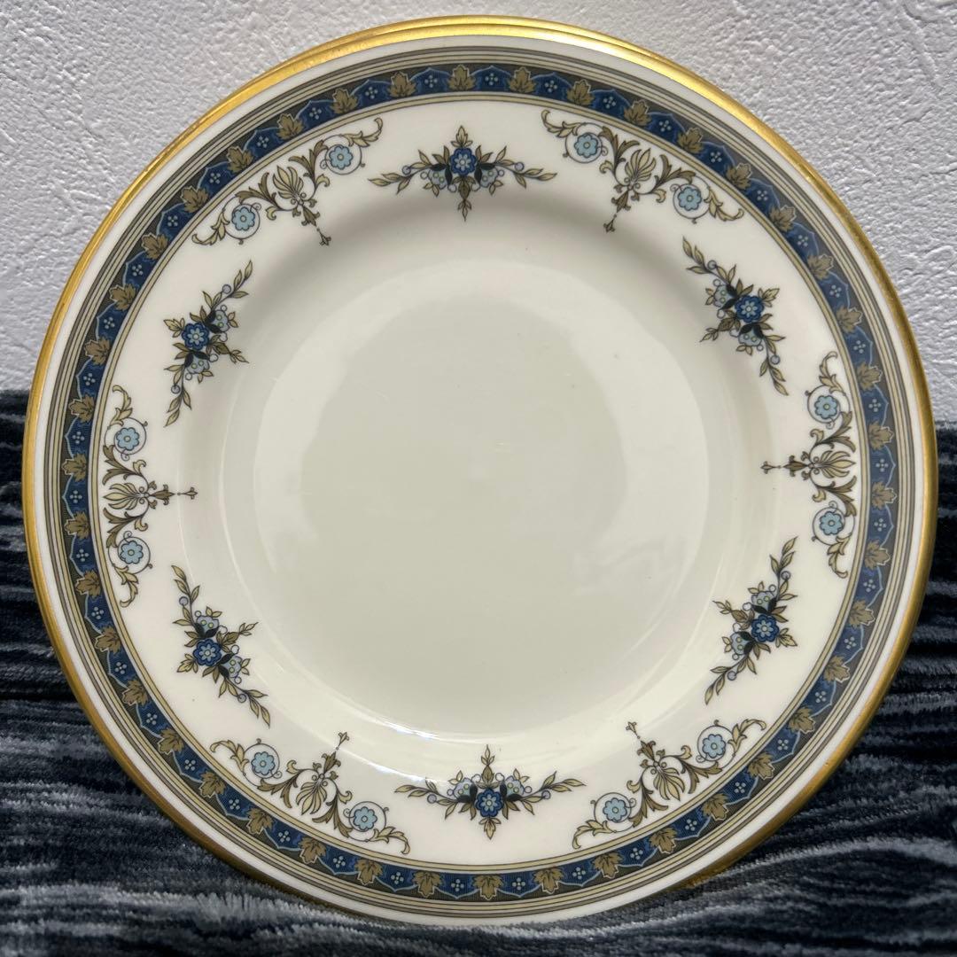 ミントン グラスミア 16.5cm プレート　6枚組　金彩　パン皿