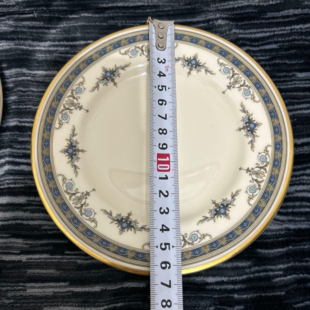 ミントン グラスミア 16.5cm プレート　6枚組　金彩　パン皿