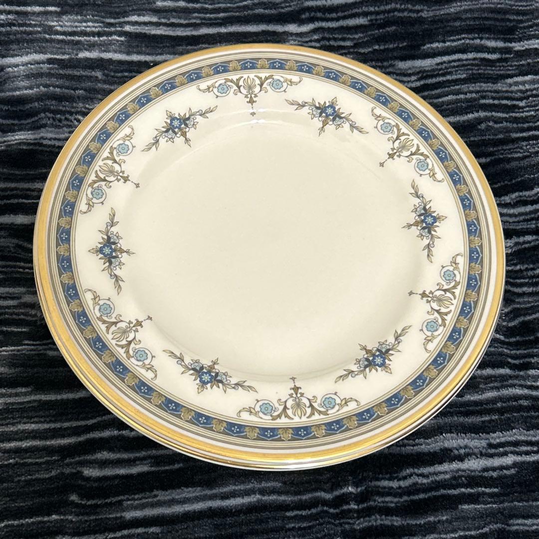 ミントン グラスミア 16.5cm プレート　6枚組　金彩　パン皿