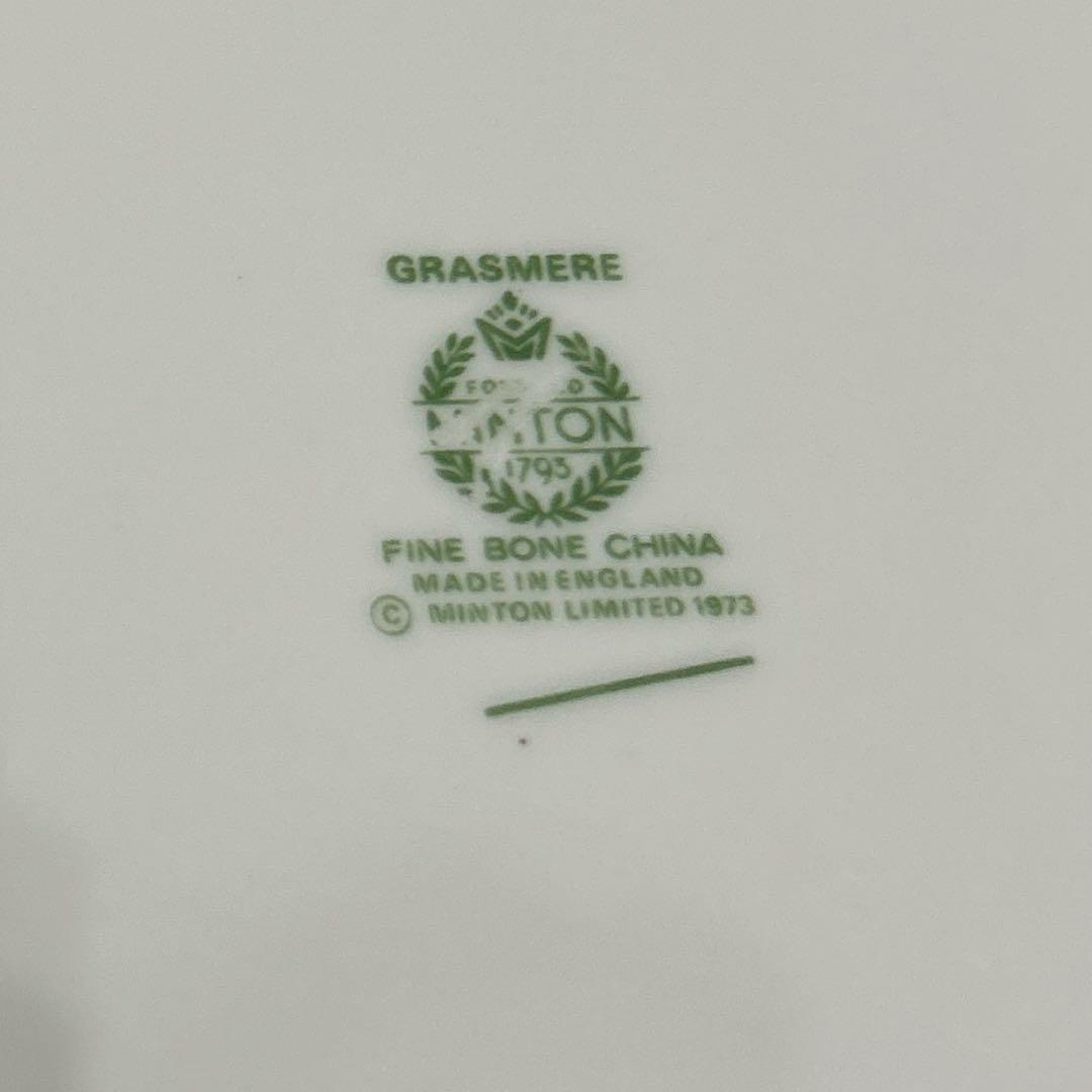 ミントン グラスミア 16.5cm プレート　6枚組　金彩　パン皿