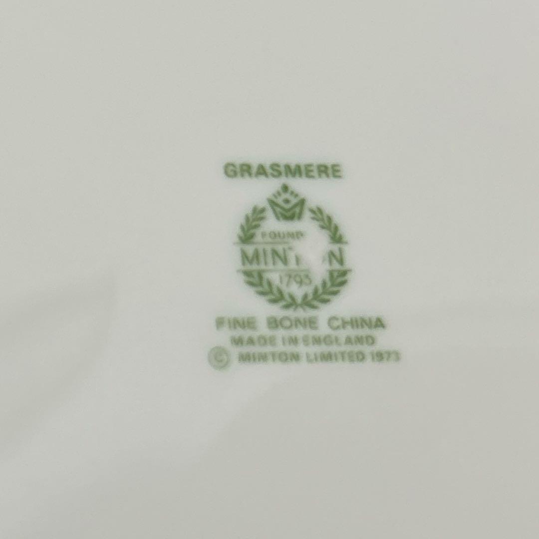 ミントン グラスミア 16.5cm プレート　6枚組　金彩　パン皿