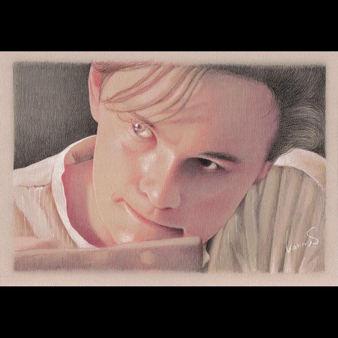 タイタニック、ジャックのイラスト原画