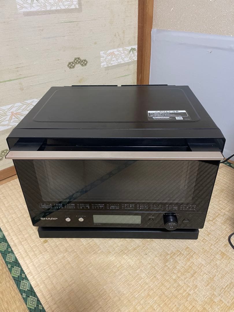 シャープ 電子レンジ 50/60Hz共用 RE-W232J-B 2022年製