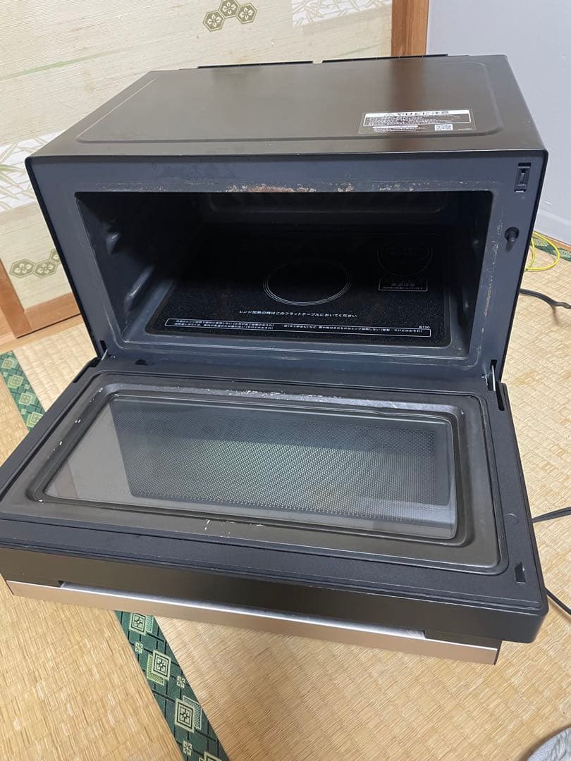 シャープ 電子レンジ 50/60Hz共用 RE-W232J-B 2022年製