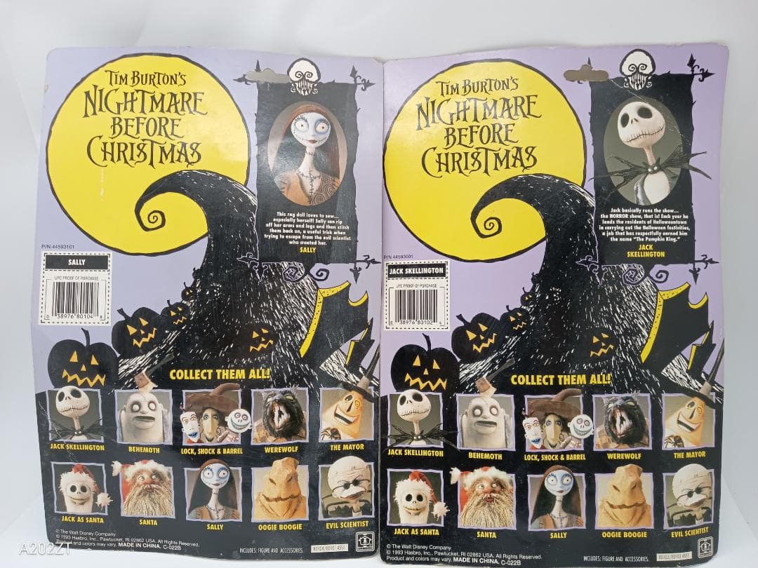 HASBRO ベンダブルフィギュア Jack Skellington サリー