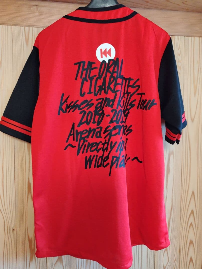 THE ORAL CIGARETTES オリジナルKKベースボールシャツ M