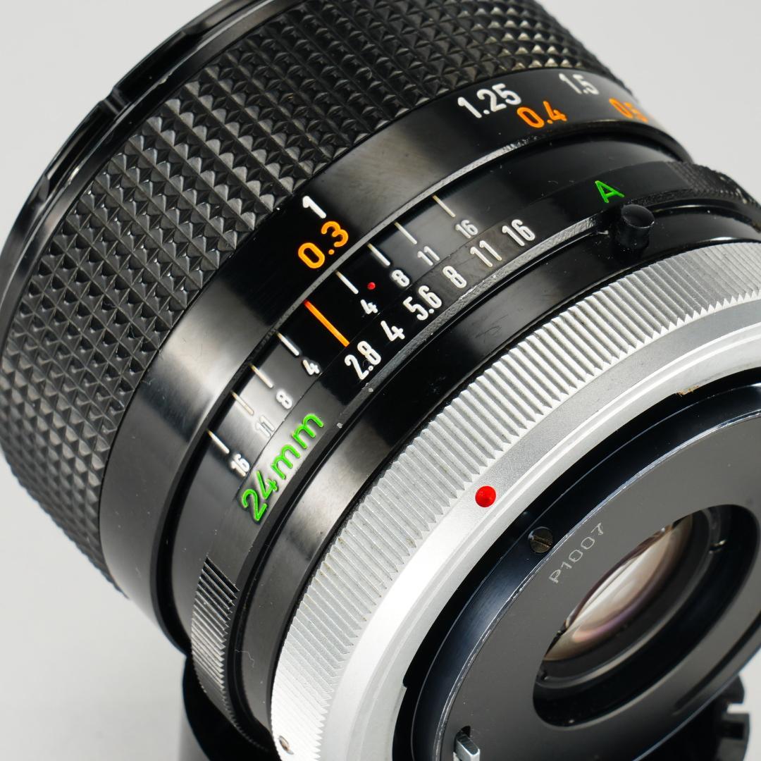 【整備＆テスト済】Canon FD 24mm F2.8 S.S.C 277