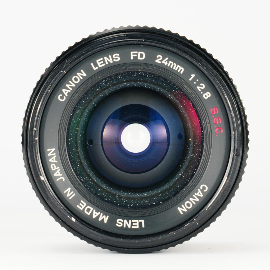 【整備＆テスト済】Canon FD 24mm F2.8 S.S.C 277