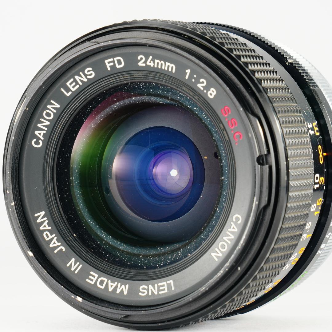 【整備＆テスト済】Canon FD 24mm F2.8 S.S.C 277