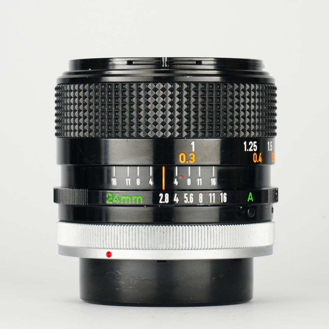 【整備＆テスト済】Canon FD 24mm F2.8 S.S.C 277
