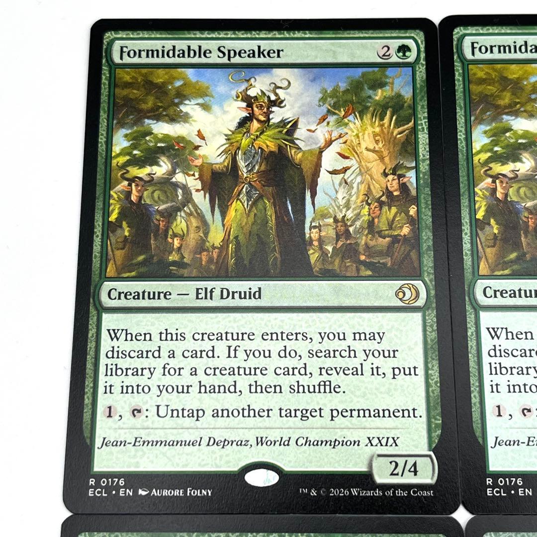 並外れた語り部　4枚セット　英語　MTG