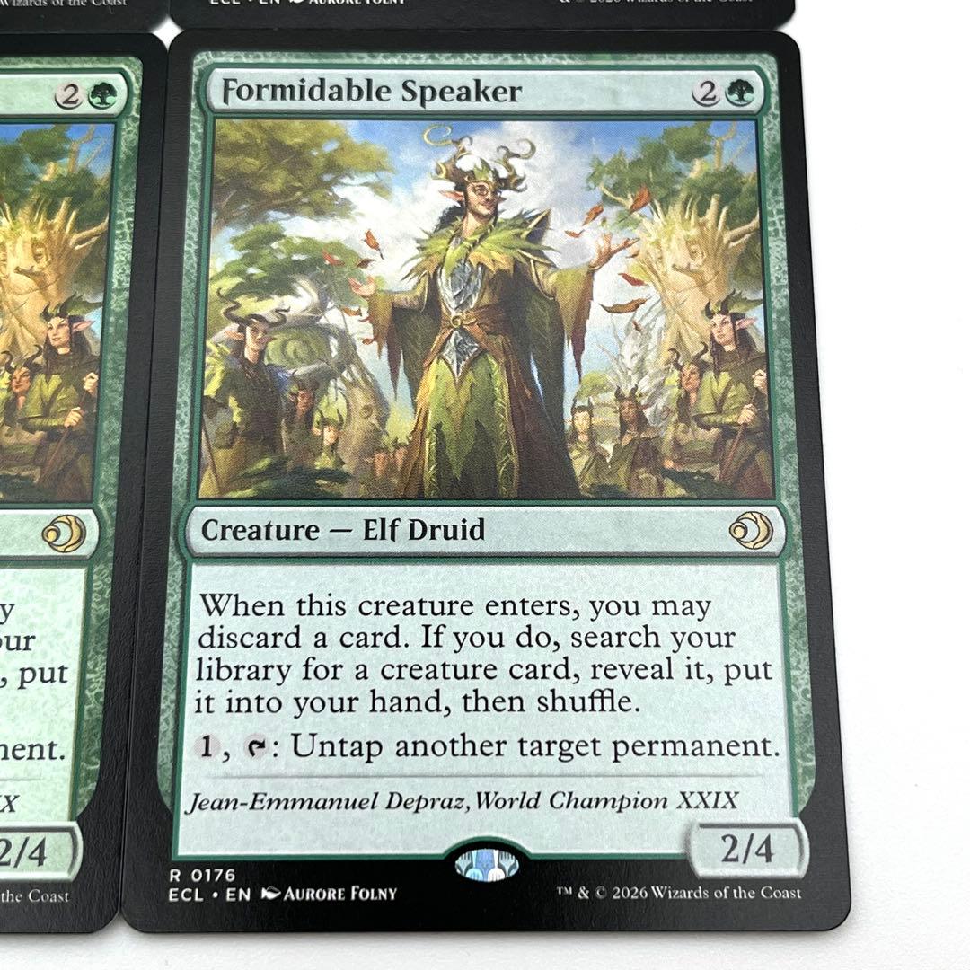 並外れた語り部　4枚セット　英語　MTG